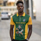 South Africa Rugby Custom Polo Shirt Glory Be To Springboks - African Pride