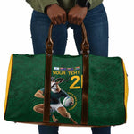 South Africa Rugby Custom Travel Bag Glory Be To Springboks