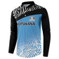 Botswana Cricket Custom Button Sweatshirt Baggy Blues African Zebra Skins Pattern