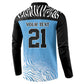 Botswana Cricket Custom Button Sweatshirt Baggy Blues African Zebra Skins Pattern
