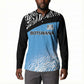 Botswana Cricket Custom Button Sweatshirt Baggy Blues African Zebra Skins Pattern