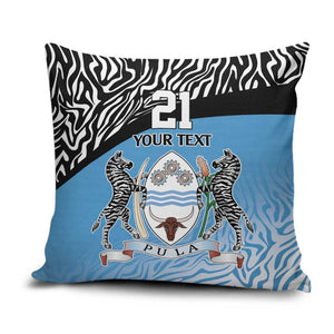 Botswana Cricket Custom Pillow Cover Baggy Blues African Zebra Skins Pattern