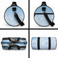 Botswana Independence Day 1966 Duffle Bag Tribal African Zebra Skins Pattern