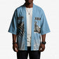 Botswana Independence Day 1966 Kimono Tribal African Zebra Skins Pattern