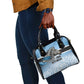 Botswana Independence Day 1966 Shoulder Handbag Tribal African Zebra Skins Pattern - African Pride