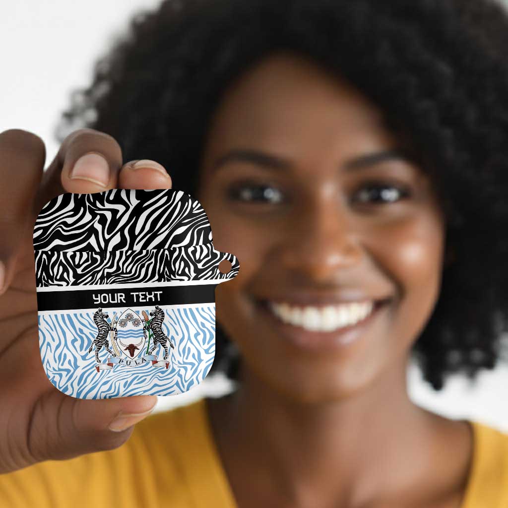 Botswana Personalized AirPods Case African Zebra Skins Pattern