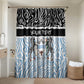 Botswana Personalized Bathroom Set African Zebra Skins Pattern