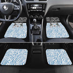 Botswana Personalized Car Mats African Zebra Skins Pattern - African Pride