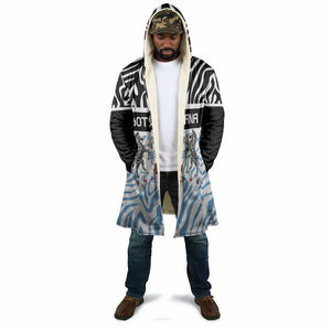 Botswana Personalized Cloak African Zebra Skins Pattern