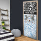 Botswana Personalized Door Cover African Zebra Skins Pattern