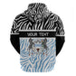 Botswana Personalized Hoodie African Zebra Skins Pattern - African Pride