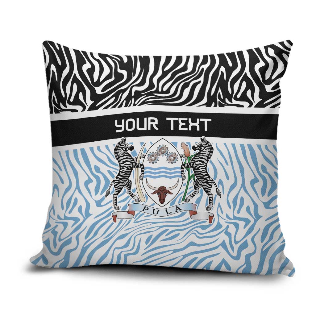 Botswana Personalized Pillow Cover African Zebra Skins Pattern