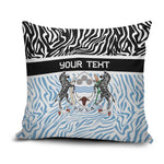 Botswana Personalized Pillow Cover African Zebra Skins Pattern