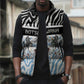 Botswana Personalized Sleeveless Puffer Jacket African Zebra Skins Pattern