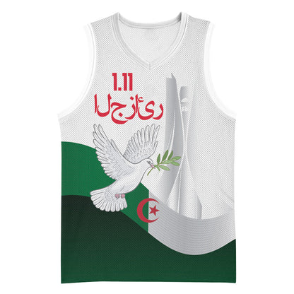 Algerian 1954 Revolution Anniversary Basketball Jersey