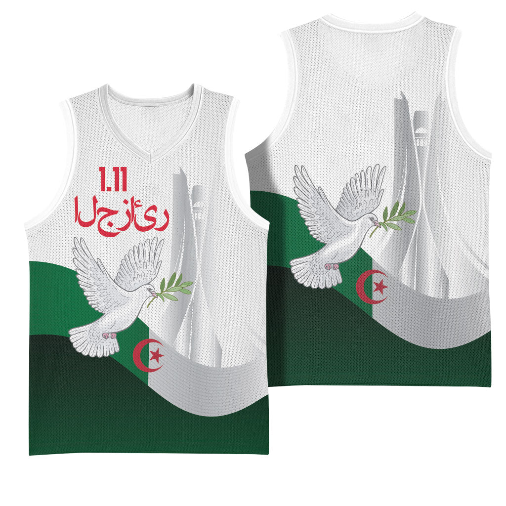 Algerian 1954 Revolution Anniversary Basketball Jersey