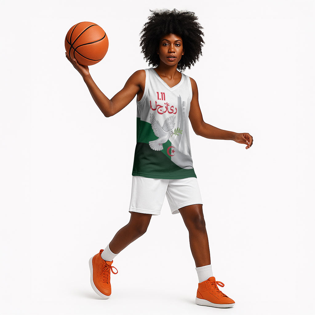 Algerian 1954 Revolution Anniversary Basketball Jersey