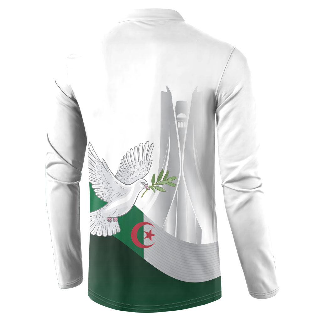 Algerian 1954 Revolution Anniversary Button Sweatshirt