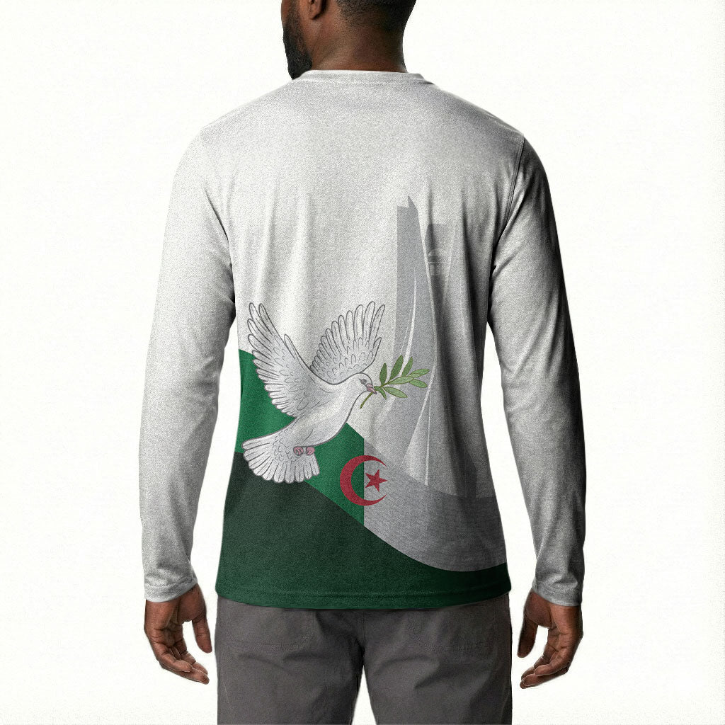 Algerian 1954 Revolution Anniversary Button Sweatshirt