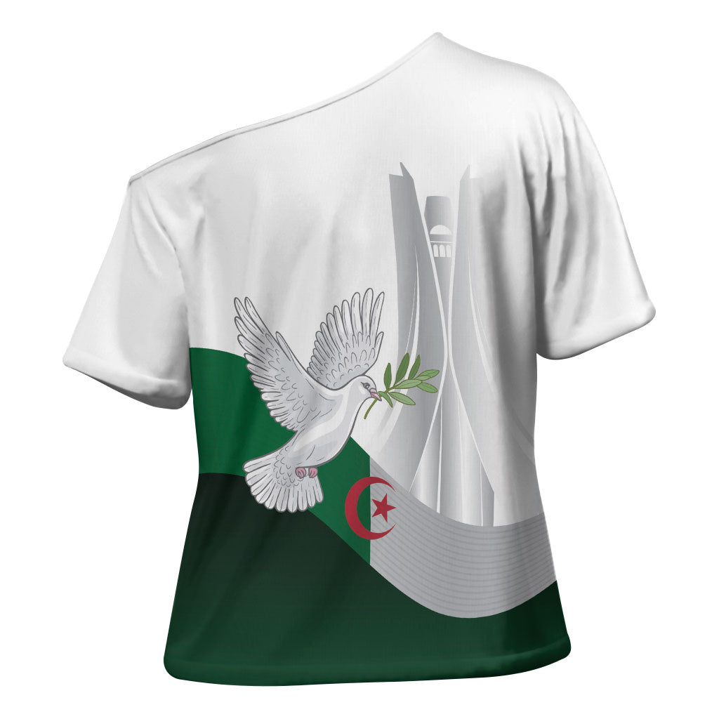 Algerian 1954 Revolution Anniversary Cross Shoulder Shirt