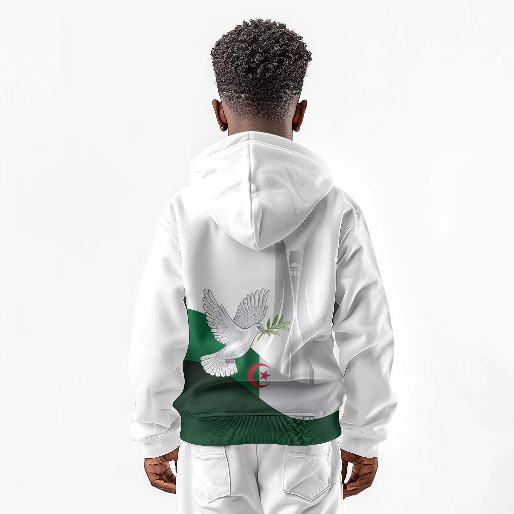 Algerian 1954 Revolution Anniversary Kid Hoodie