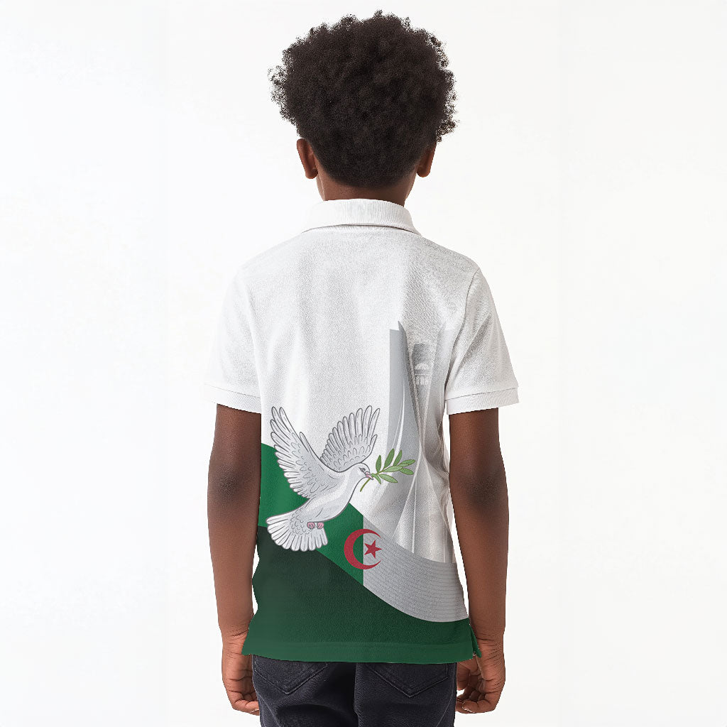 Algerian 1954 Revolution Anniversary Kid Polo Shirt