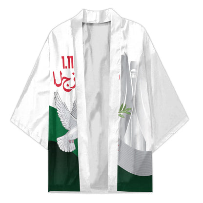 Algerian 1954 Revolution Anniversary Kimono
