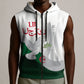 Algerian 1954 Revolution Anniversary Sleeveless Zip Hoodie
