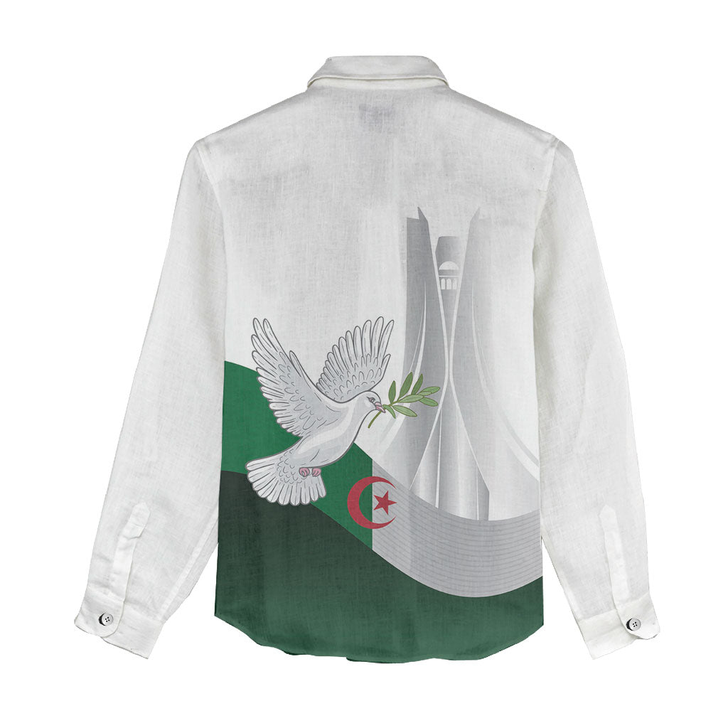 Algerian 1954 Revolution Anniversary Women Casual Shirt