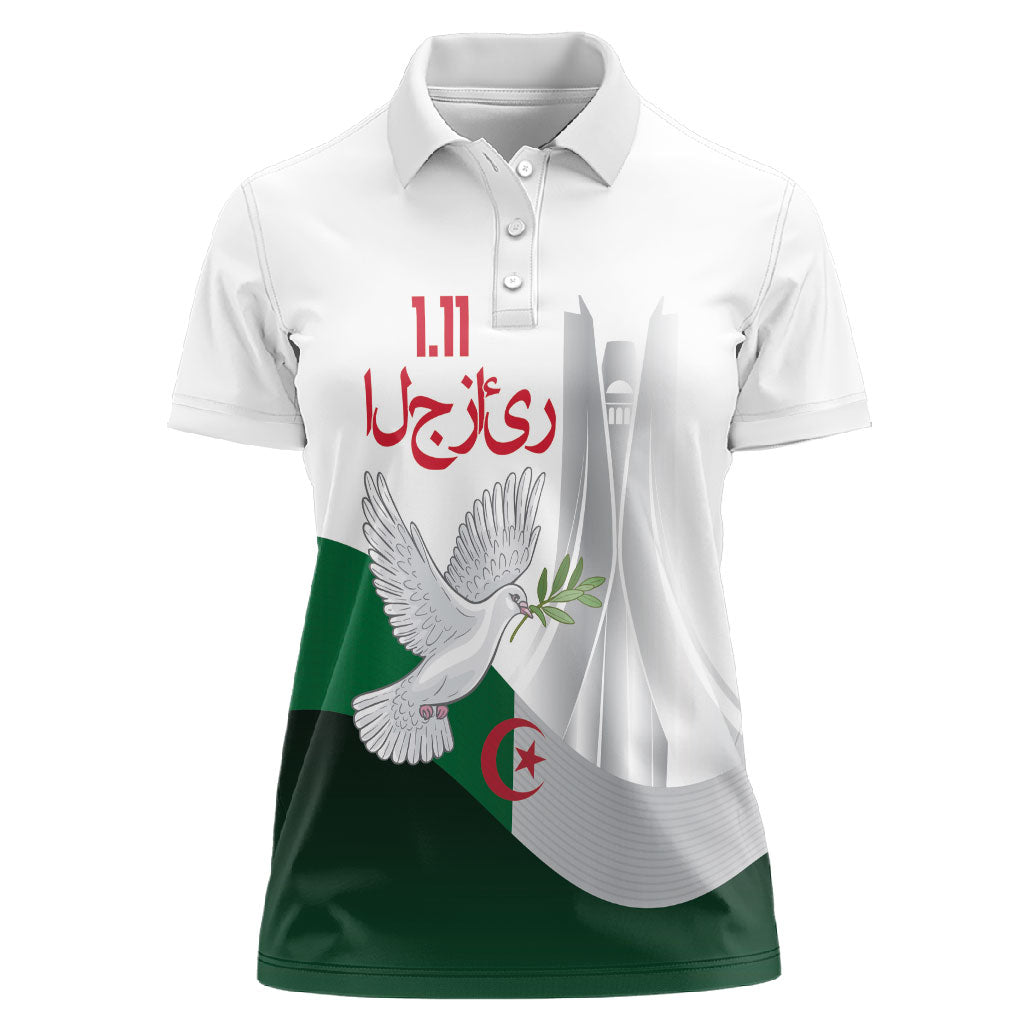Algerian 1954 Revolution Anniversary Women Polo Shirt