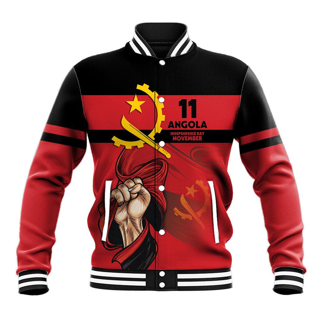 Angola Independence Day 1975 Baseball Jacket