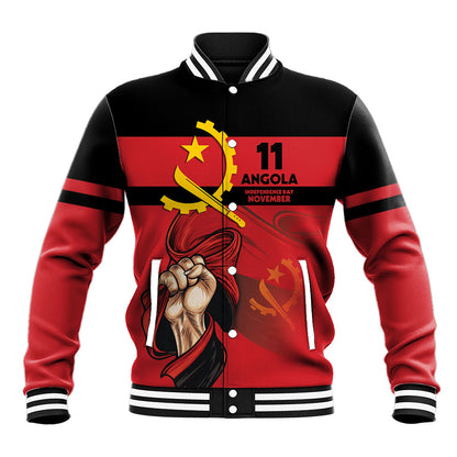 Angola Independence Day 1975 Baseball Jacket