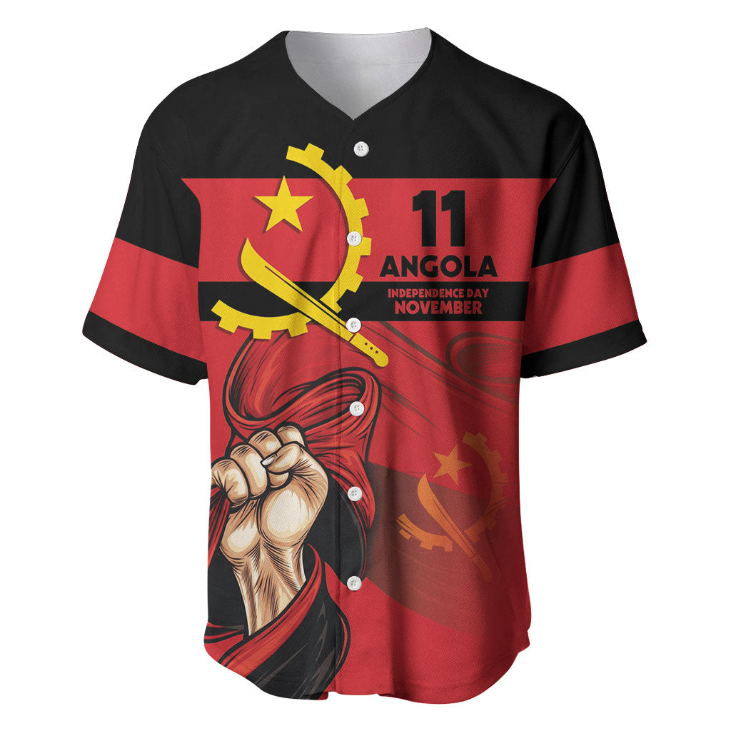 Angola Independence Day 1975 Baseball Jersey