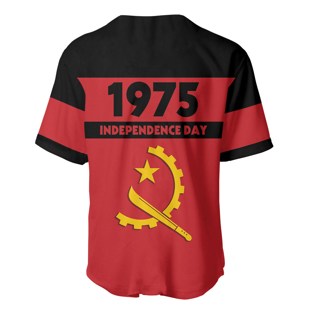 Angola Independence Day 1975 Baseball Jersey