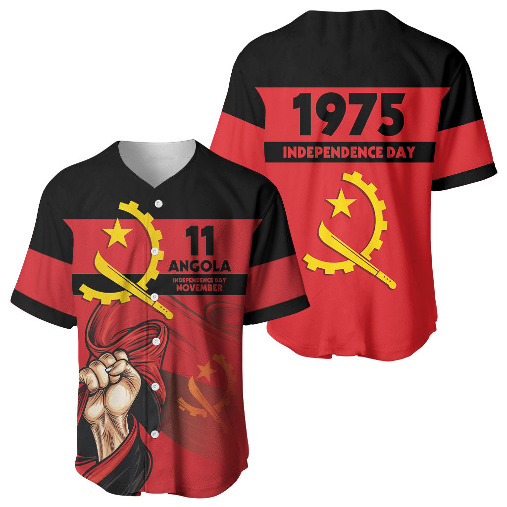 Angola Independence Day 1975 Baseball Jersey