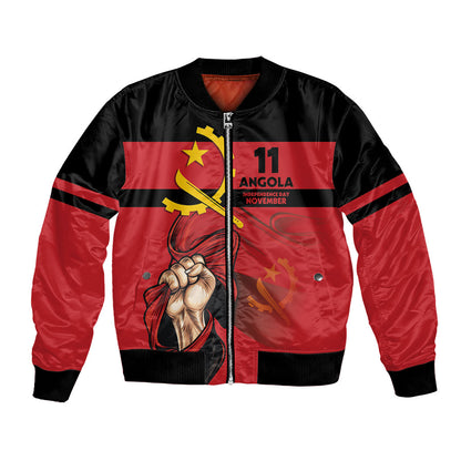 Angola Independence Day 1975 Bomber Jacket