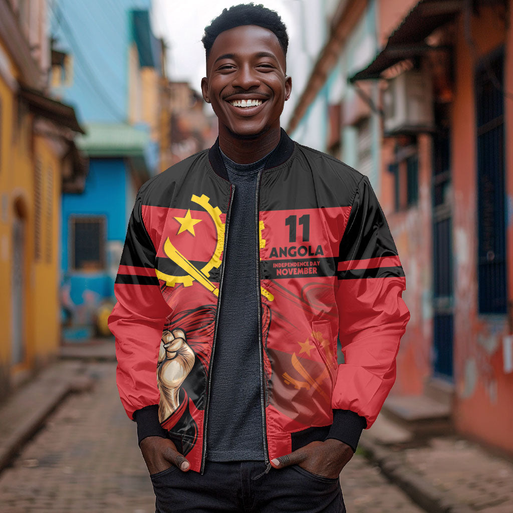 Angola Independence Day 1975 Bomber Jacket