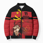 Angola Independence Day 1975 Bomber Puffer Jacket
