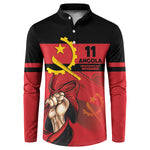 Angola Independence Day 1975 Button Sweatshirt