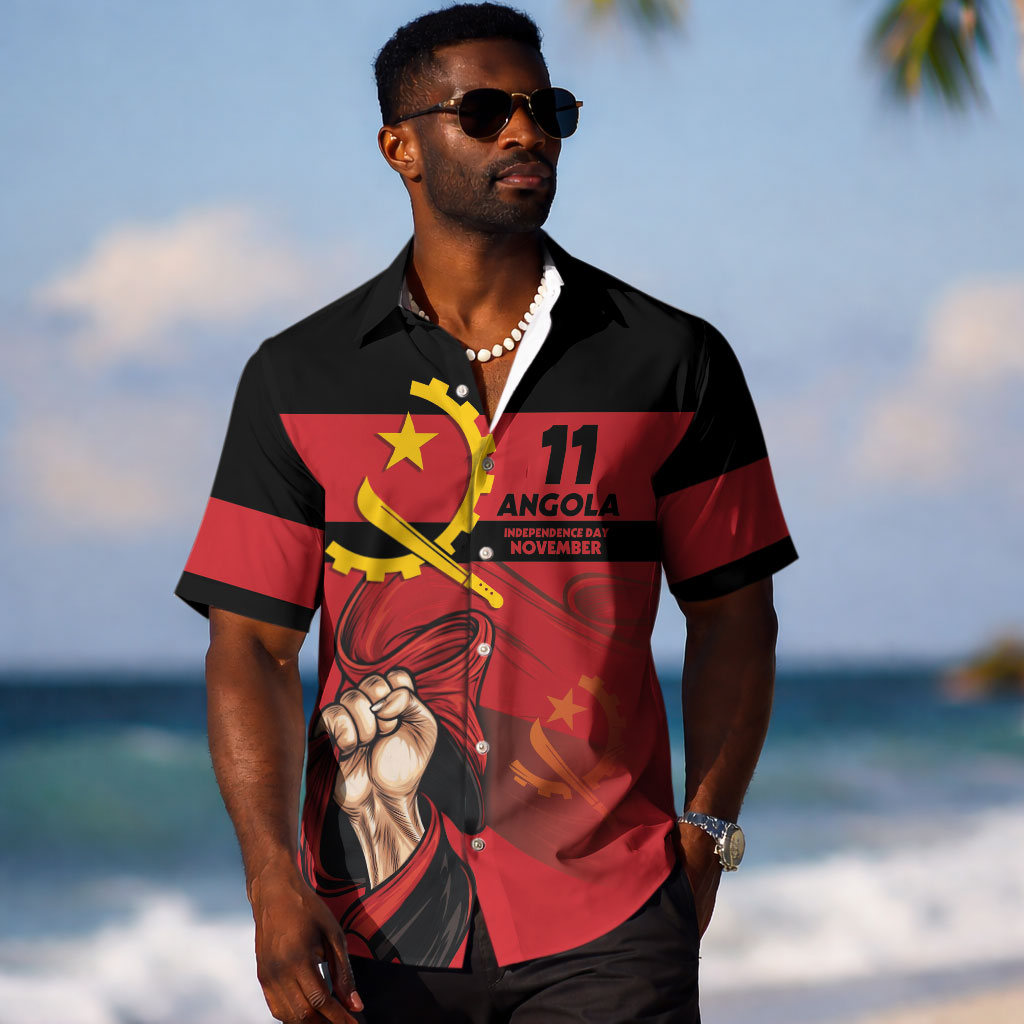 Angola Independence Day 1975 Hawaiian Shirt