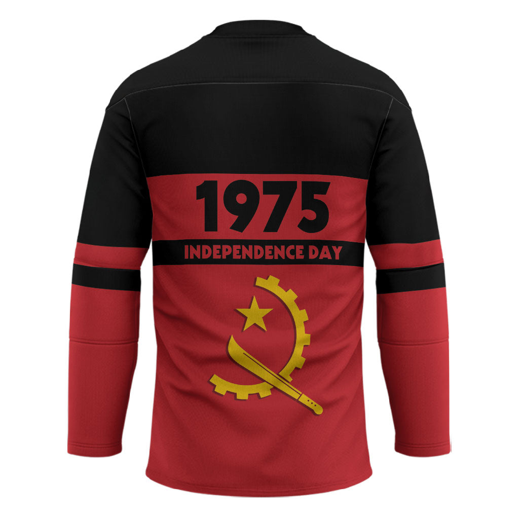 Angola Independence Day 1975 Hockey Jersey