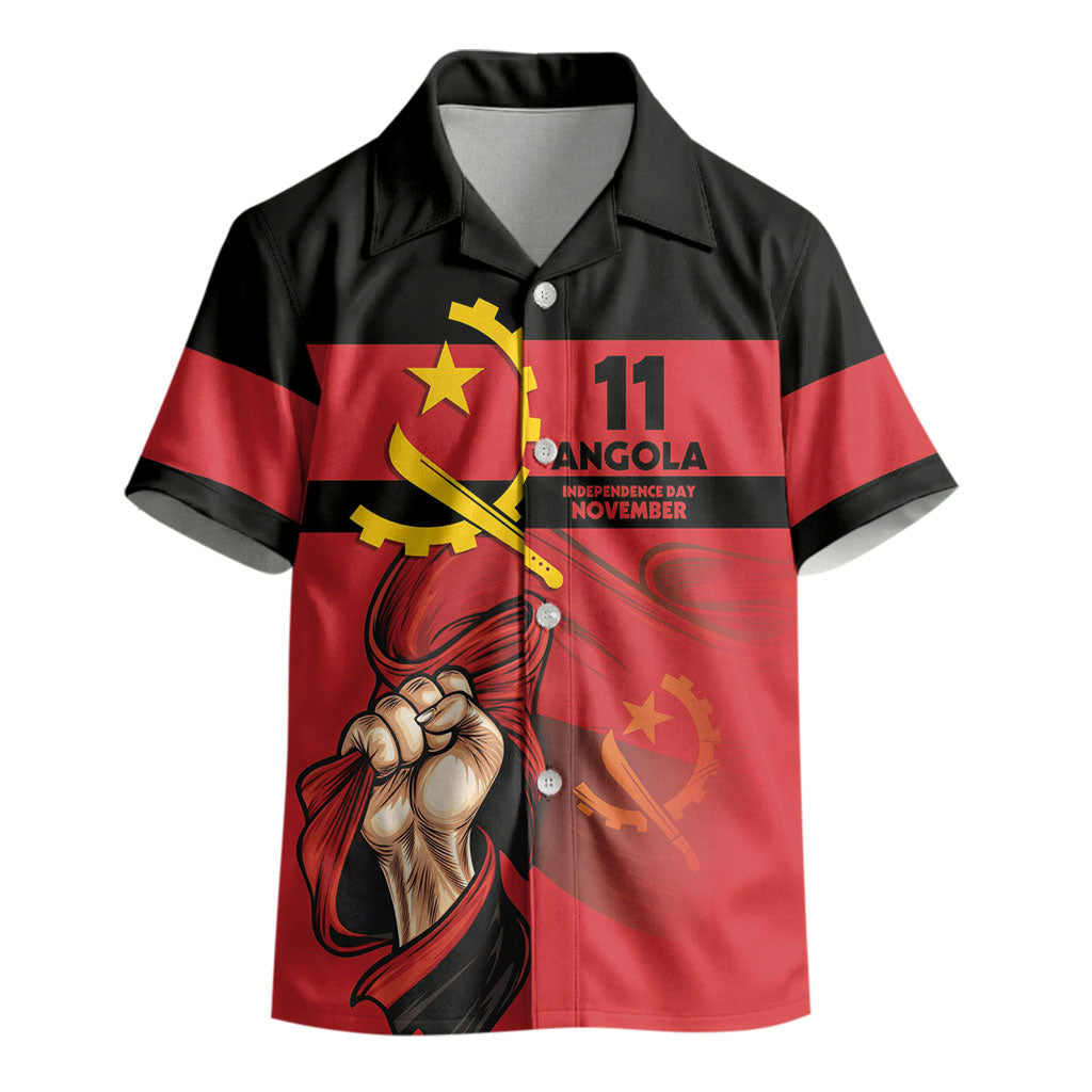 Angola Independence Day 1975 Kid Hawaiian Shirt