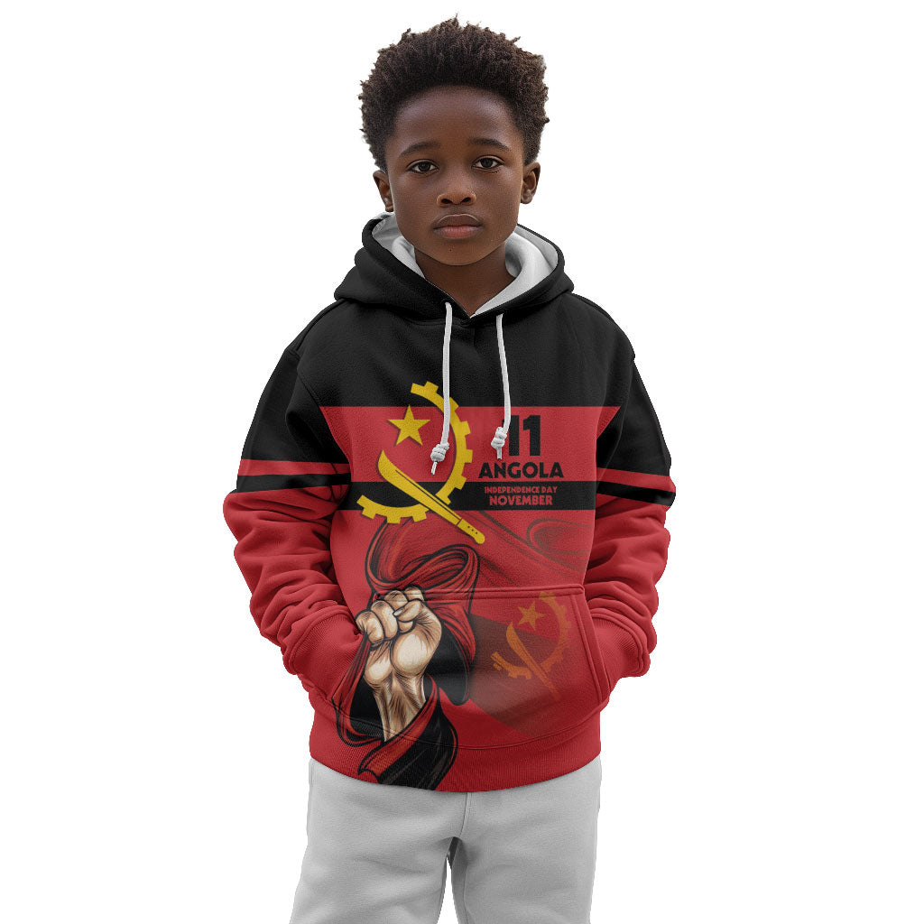 Angola Independence Day 1975 Kid Hoodie