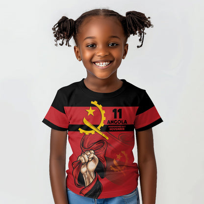 Angola Independence Day 1975 Kid T shirt