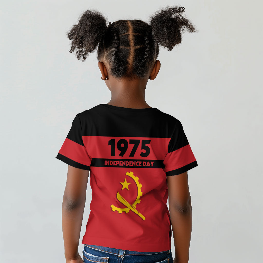 Angola Independence Day 1975 Kid T shirt
