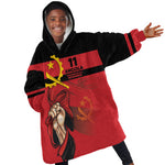 Angola Independence Day 1975 Kid Wearable Blanket Hoodie
