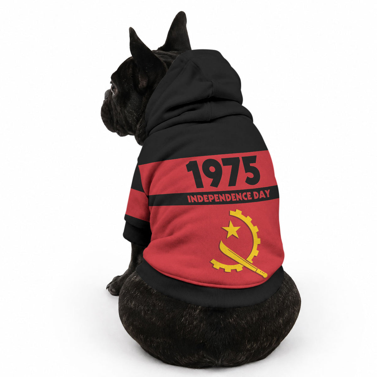 Angola Independence Day 1975 Pet Hoodie