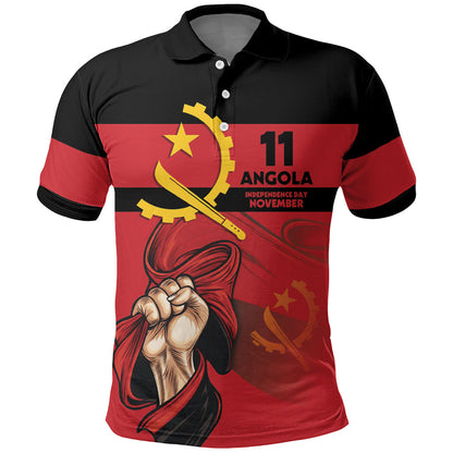 Angola Independence Day 1975 Polo Shirt