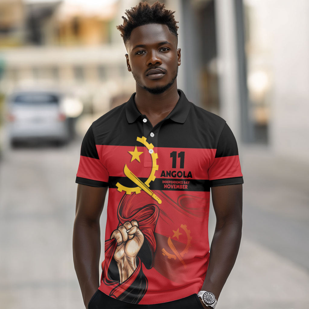 Angola Independence Day 1975 Polo Shirt
