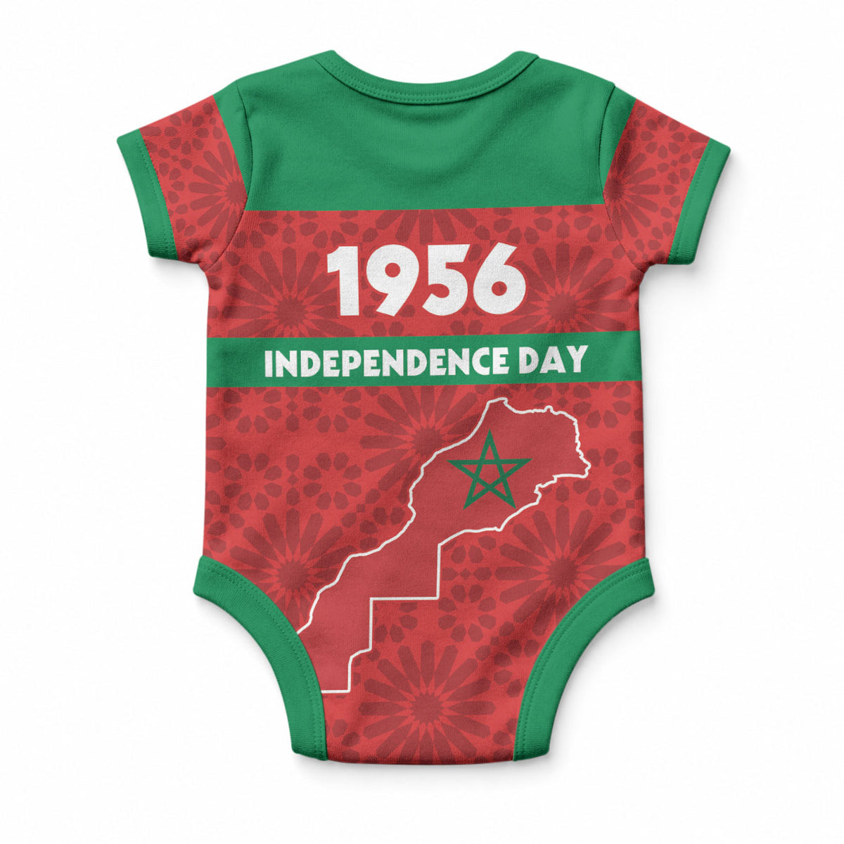 Morocco Independence Day 1956 Baby Onesie